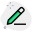 Edit tool button for composing draft page icon