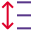 Text line spacing gap document-format alignment tool icon