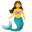 Meerjungfrau-Emoji icon