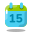 Calendrier 15 icon