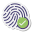 承認された指紋 icon