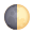 ultimo quarto di luna icon