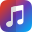 Apple Music a music and video streaming service developed by Apple icon
