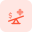 Premium life and health insurance coverage plan icon