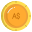 Dollar argent icon