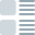 An arrangement of content with their briefing at right side icon