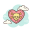 crânio-coração icon