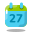 Calendario 27 icon