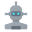 El robot retro icon