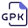 GPK contains a summary of sound wave data for an audio file opened with WaveLab icon