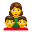 familia--mujer-niña-niño icon