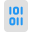 File contains code to program binary file system icon