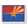 Arizona-Flagge icon