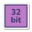 32 bits icon