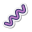 Linha Squiggly icon