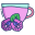 Butterfly Pea Blue Tea With Milk icon