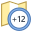 タイムゾーン +12 icon
