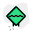 Rough road ahead with multiple bumps traffic board icon