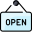 Open icon