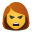 Femme en colère icon