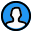 Single male user profile picture layout for online social media dashboard icon