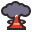 Nube de hongo icon