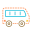 Shuttle bus icon