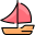 Barco à vela médio icon