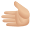 Leftwards Hand Light Skin Tone icon