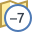 Timezone -7 icon
