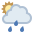구름 조금 비 icon