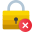 Delete Lock icon