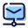 Red de correo icon