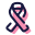 Ruban de cancer icon
