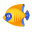 pesce tropicale icon