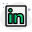 LinkedIN - IN logo used for professional networking, icon