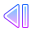 pulsante indietro icon