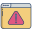 Website Warning icon