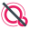 无紫红色操作系统 icon