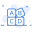 Blocs alphabet icon