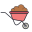 Wheelbarrow icon