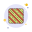 Modèle de canne de bonbon icon