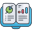 analytic book icon