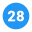 28 cercles icon