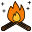 Campfire icon