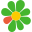 ICQ a cross-platform instant messaging and VoIP client icon