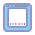 Piazza arrotondata icon