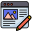 Blog writing icon