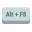 tasto alt-più-f8 icon