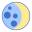 Luna crescente icon